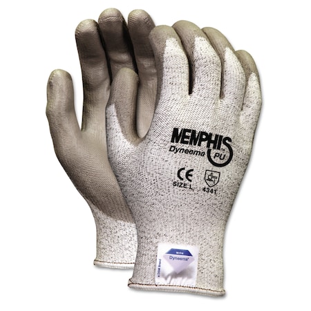 Mcr Safety Gloves, , Polyurethane , Smooth , Large 1 PR 9672L